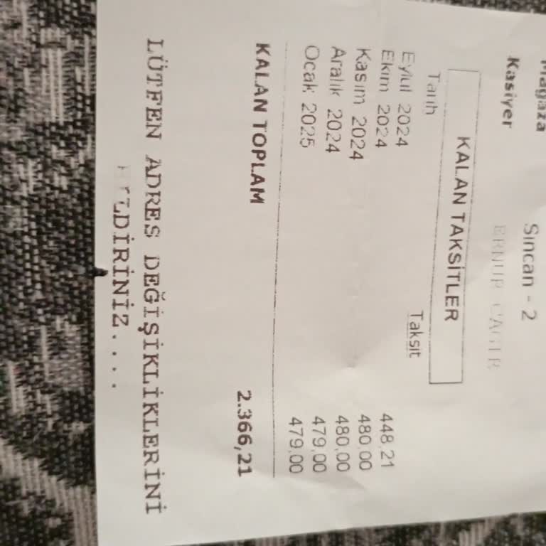 Blender Seti Para İadesi Talebi