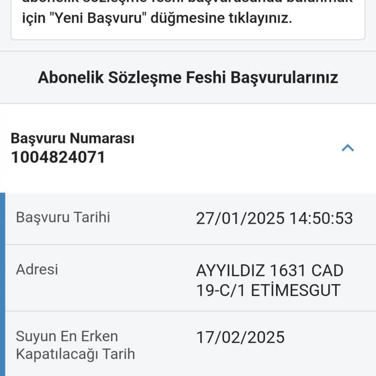 Abonelik Fesih Başvurusu Sonrası Geciken Ücret İadesi