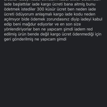 İade Sürecinde Yaşanan Sorunlar Ve İletişim Eksikliği