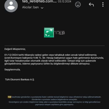 TEB Müşteri Hizmetlerine Ulaşamama Sorunu