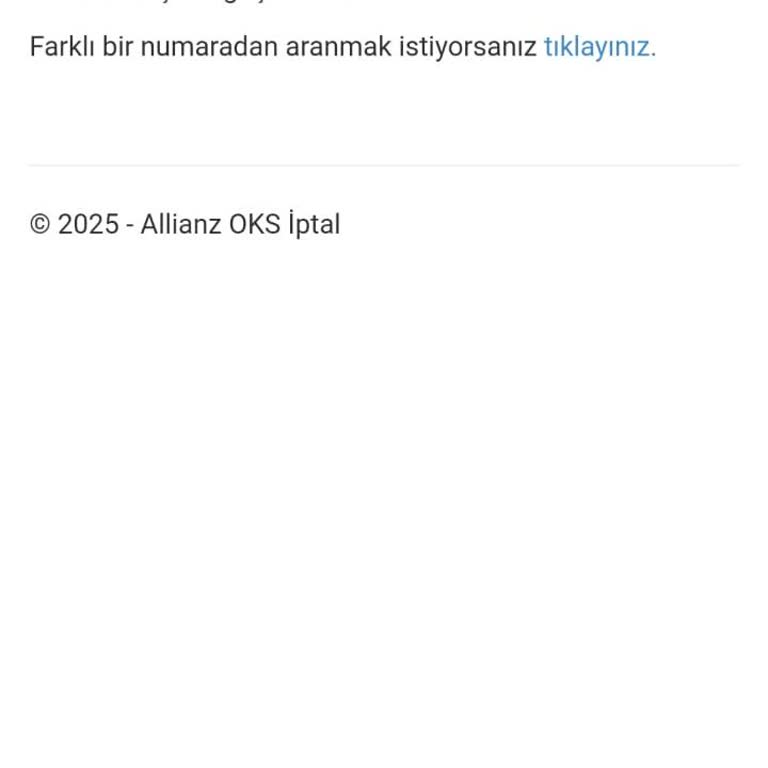 Allianz BES İptali İçin Müşteri Hizmetleri Engeli