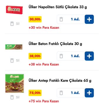 Şok Marketler Cepte Alışverişinden Kazanılan Win Paralar Yatmadı!