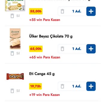 Şok Marketler Cepte Alışverişinden Kazanılan Win Paralar Yatmadı!