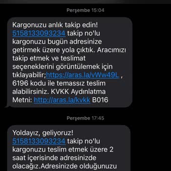Kargo Teslimatında Sürekli Gecikme Ve İletişim Sorunu