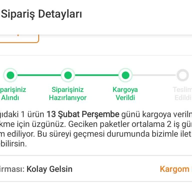 Teslimat Sorunları Ve İletişim Eksikliği