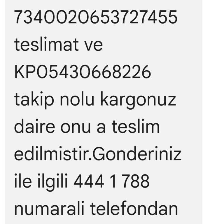 PTT Kargo: Kayıp Kargom Ve Yetersiz Hizmet