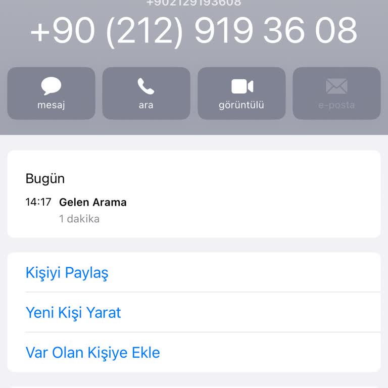 Bilinmeyen Numaradan Şüpheli Arama Ve Ses Kaydı Endişesi
