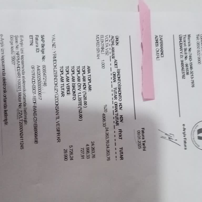 Volta VS2 Moped Alımında Noter İşlemi Sorunu