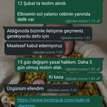 Hasarlı Ürün Ve Umursamaz Müşteri Hizmetleri