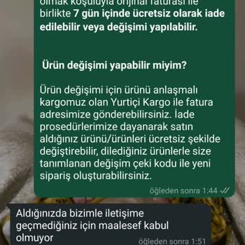 Hasarlı Ürün Ve Umursamaz Müşteri Hizmetleri