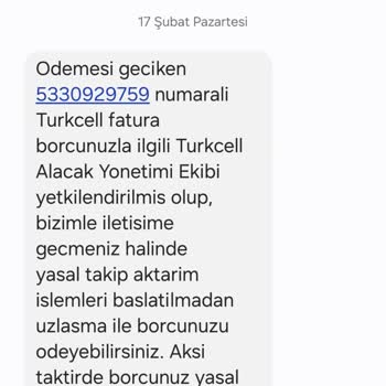 Kullanmadığım Hattan Gelen Beklenmedik Mesaj