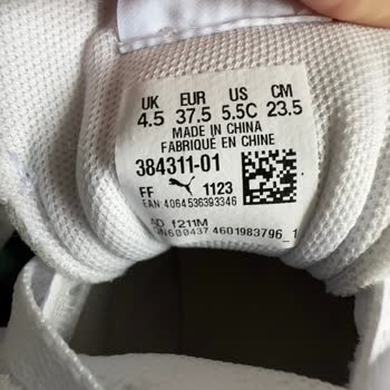 Puma Ayakkabının Orijinalliği Hakkında Şüphe