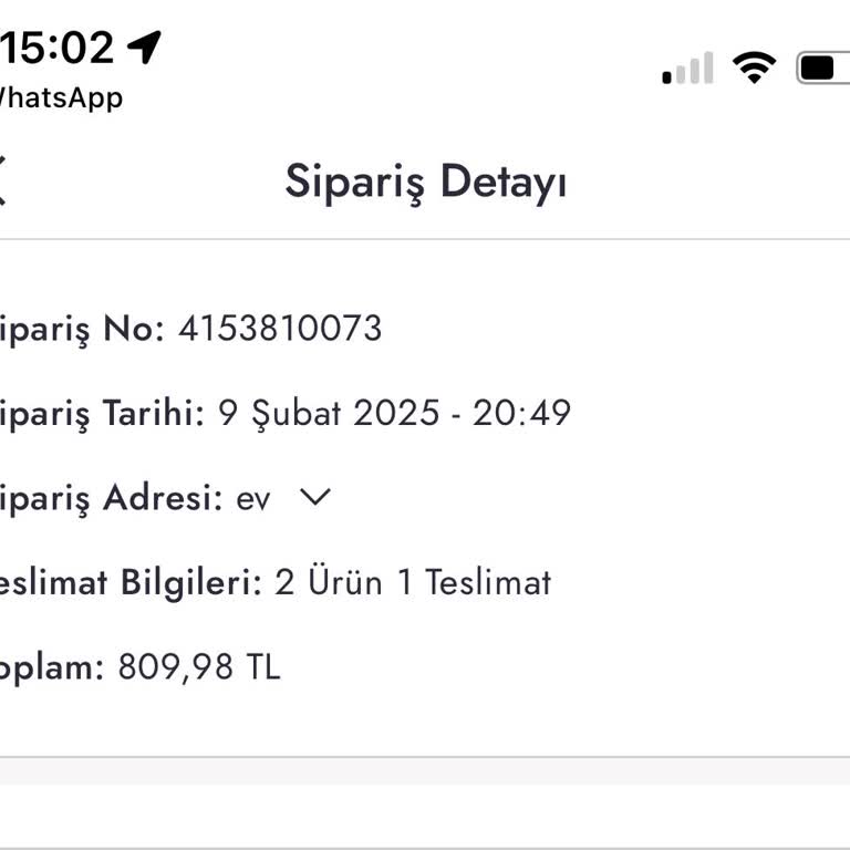 Eksik Ürün Teslimatı Ve İletişim Sorunları