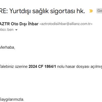 Allianz Sigorta'da Hasar Dosyası İlerlemesi Sorunu