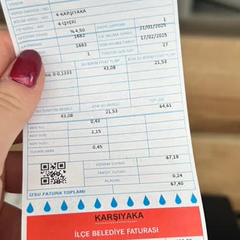 Karşıyaka'da Su Faturası Tutarsızlığı Ve Ekstra Ücretler