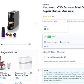 Nespresso Kahve Makinesi Hediyesi Neden Geçersiz