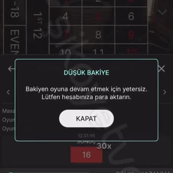 Ganobet Bakiyemi Sildi 12000 TL