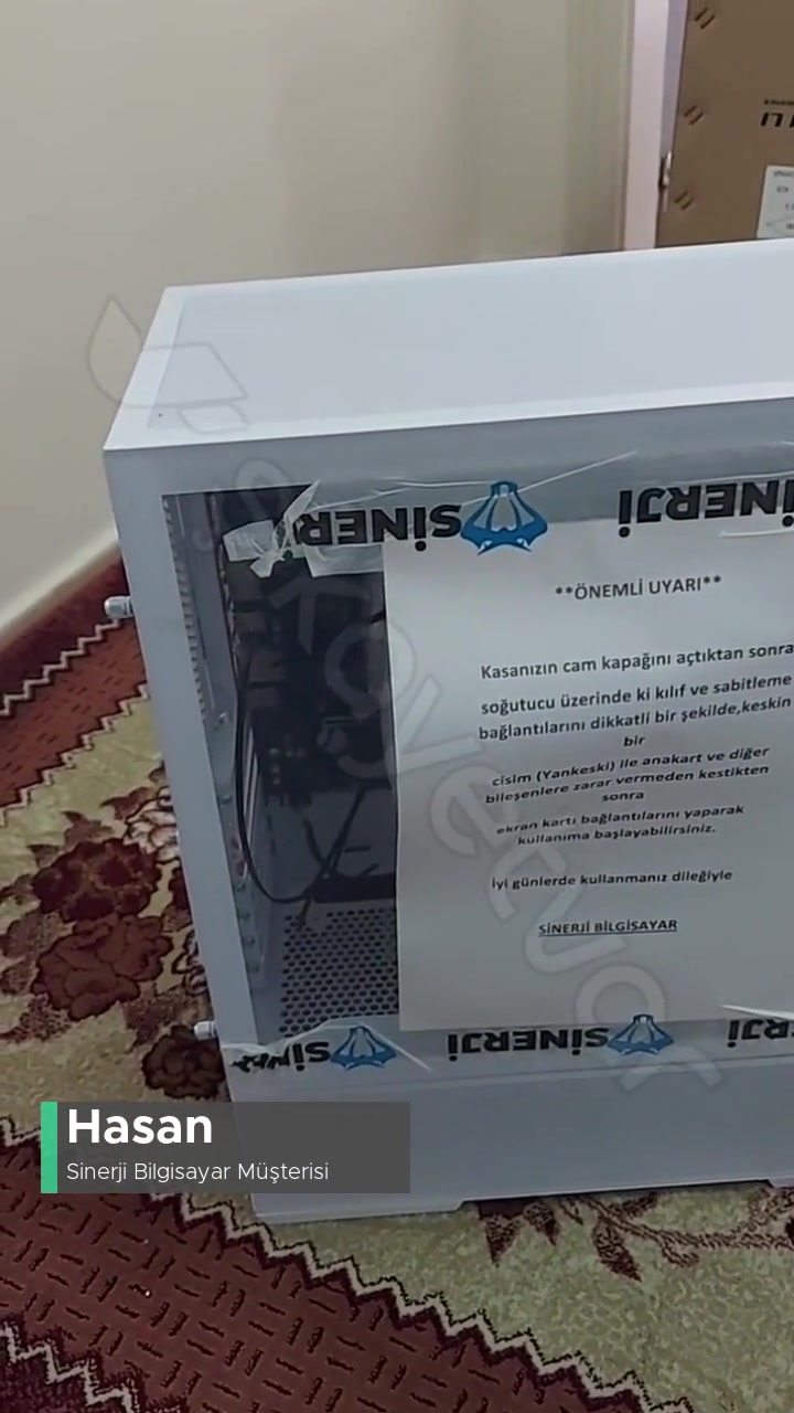 Sinerji Bilgisayar Kasasında RAM'ler Takılmadan Sallana Sallana Gelmiş! videonun kapak resmi