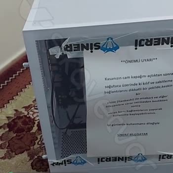 Sinerji Bilgisayar Kasasında RAM'ler Takılmadan Sallana Sallana Gelmiş!