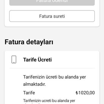 Vodafone Faturasında Hatalı Kesinti Ve İade Sorunu