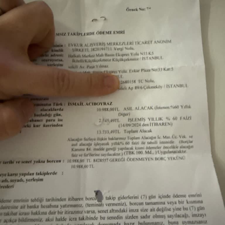 Evkur'dan Alışverişte İcra Şoku Ve Yanıltıcı Bilgilendirme