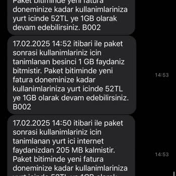 Turkcell'den Haksız İnternet Aşım Ücretleri
