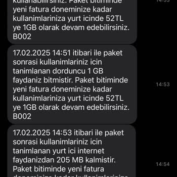 Turkcell'den Haksız İnternet Aşım Ücretleri