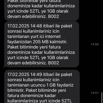 Turkcell'den Haksız İnternet Aşım Ücretleri