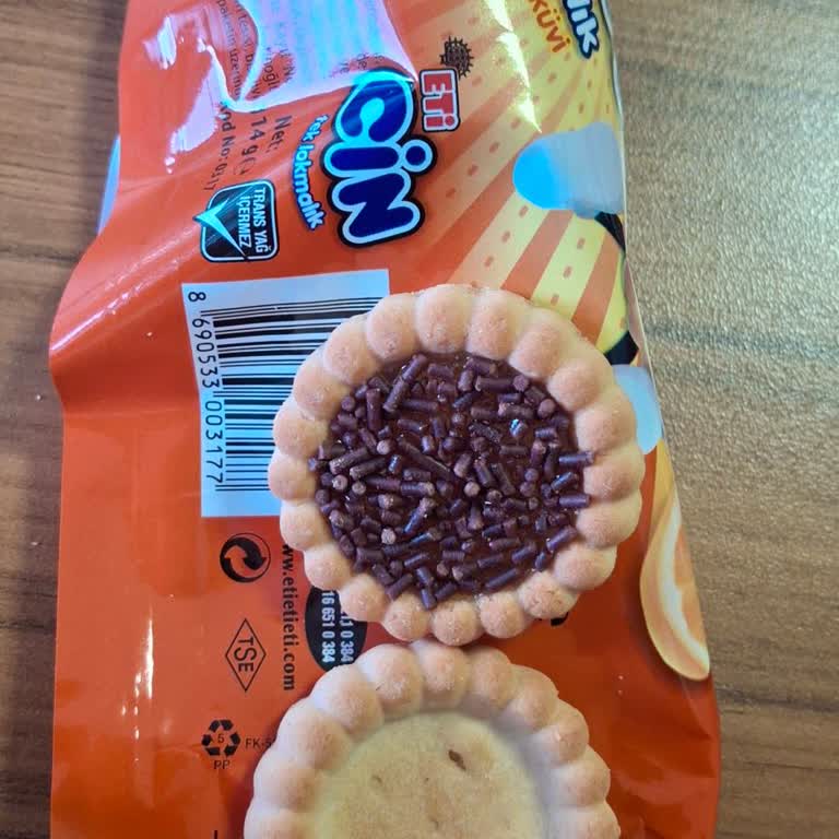 Eti Cin Bisküvisinde Eksik Portakal Sosu Şaşkınlığı