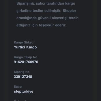 Yanlış Ürün Teslimatı Ve İletişim Sorunları