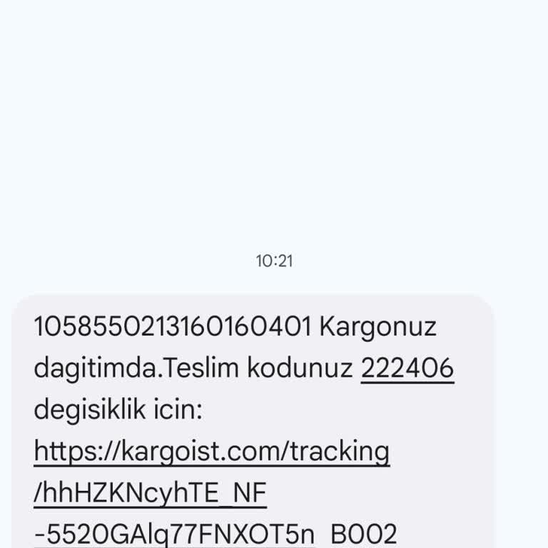 Kargo Şirketiyle İletişim Sorunu Ve Teslimat Gecikmesi