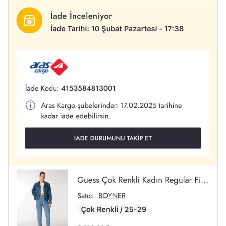 Boyner Mağazasında İade Sürecinde Yaşanan Sorunlar