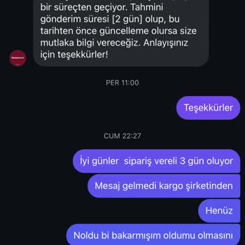 Sevgililer Günü Hediyesi Kargo Sorunu
