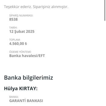 Orijen Mama Siparişimde İletişim Sorunu
