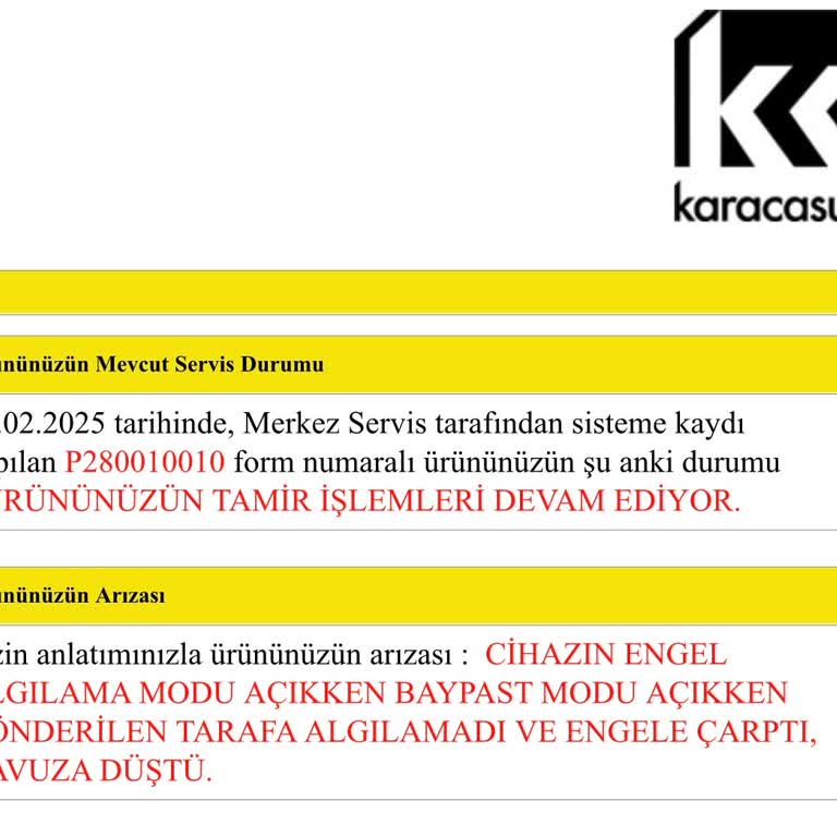 Karfo Karacasulu Yapılan Uygulama Müşteriyi Mağdur Etmekten Başka Bir Şey Değil