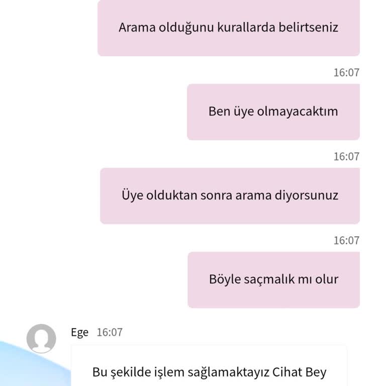 Bahis Şirketinin İletişimsizliği Ve Para İadesi Sorunu