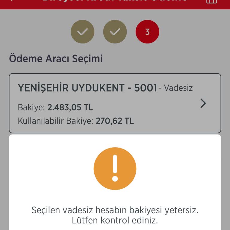 Kredi Taksit Ödemesinde Kullanılamayan Bakiye Sorunu