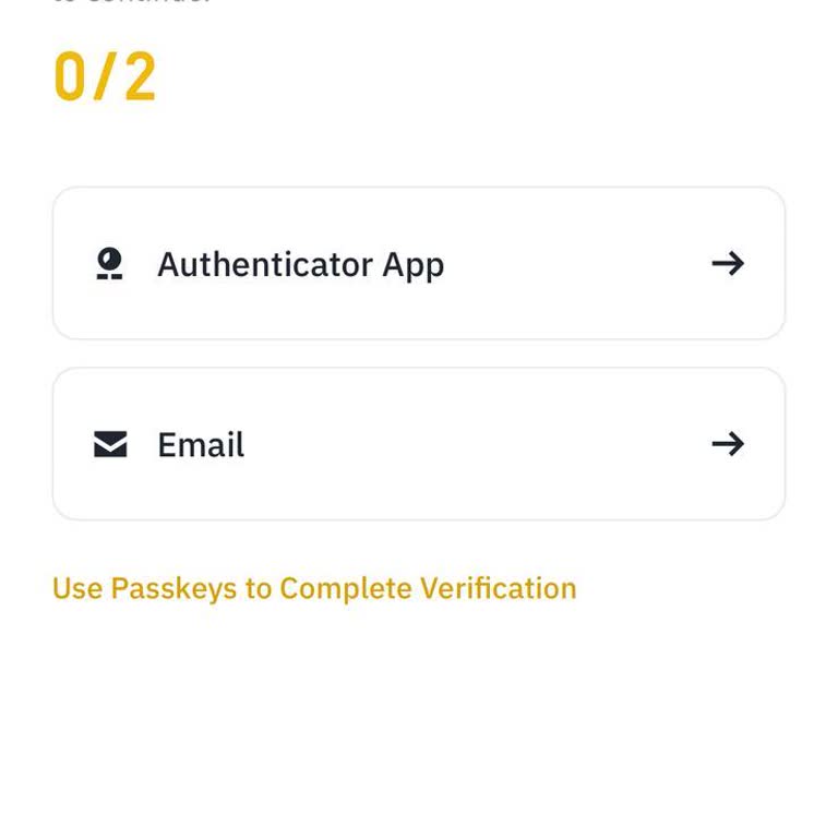 Binance Hesabına Erişim Sorunu