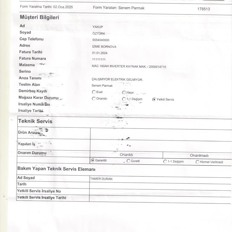 Koçtaş'tan Aldığım Kaynak Makinesi Tamir Edilemiyor!