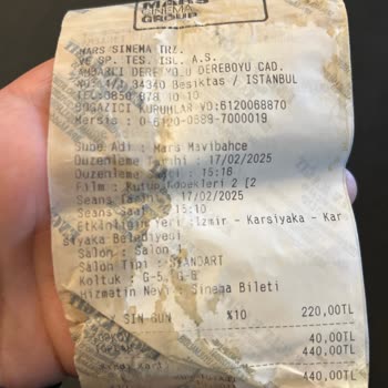 Sinema Salonundaki Personel Eksikliği Ve Saygısız Tavır