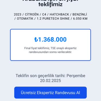 Ekspertiz Sonrası Düşen Fiyat Teklifiyle Şaşkınlık