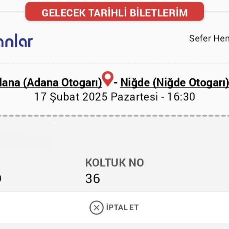 Çifte Satılan Koltukla Yolculuk Kabusu