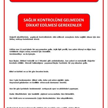 Check-Up İptalinde İletişim Ve İade Sorunu