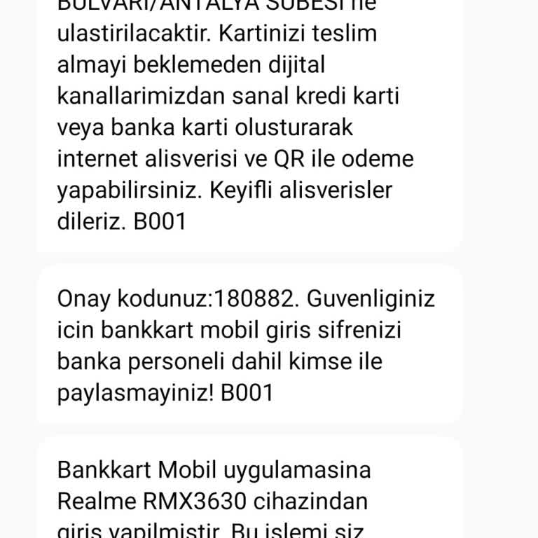 Kart Talebi Sonrası İlgisizlik Ve Müşteri Hizmetleri Sorunu