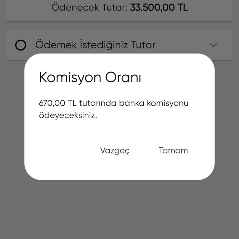 Haksız Komisyon Ücreti Şikayeti