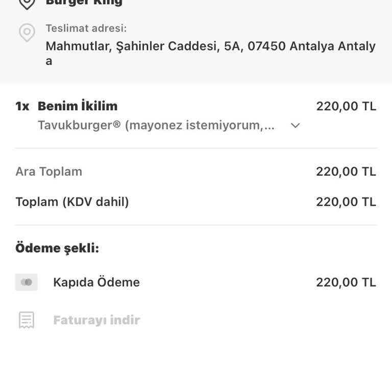 Yanlış İptal Edilen Sipariş Ve Kurye Sorunu