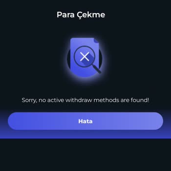 Kazancasino'da Para Çekim Sorunu