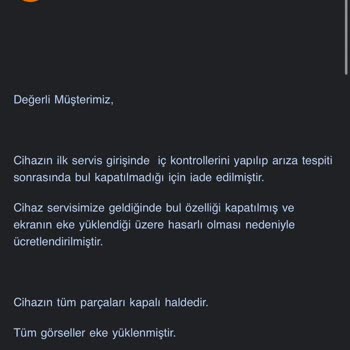 Servis Sürecinde Yaşanan Hasarlar Ve İletişim Sorunları
