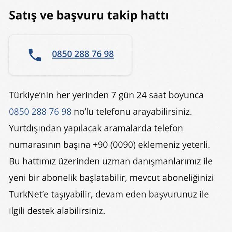 TurkNet Müşteri Hizmetleri Ve Telesekreter Sorunu