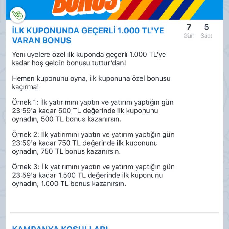 Bonus Kampanyasında Beklenen Hediye Gelmedi